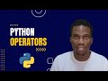 Operators In Python (Comparison, Logical, Membership) | Python Tutorial for Beginners