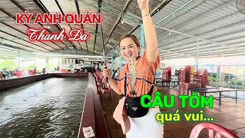 Vlog 214: CÂU TÔM "KỲ ANH QUÁN" THANH ĐA CÙNG CON GÁI #dungcaliusa #câutôm