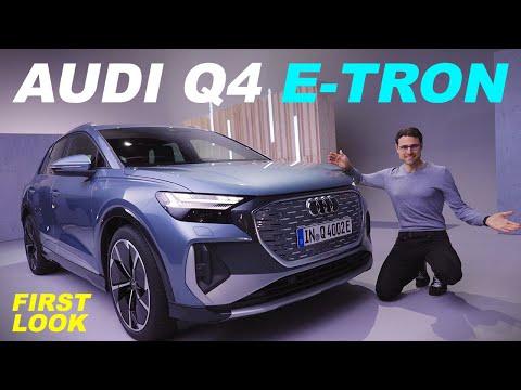 The newest Audi EV! Audi Q4 e-tron SUV vs Sportback REVEAL review
