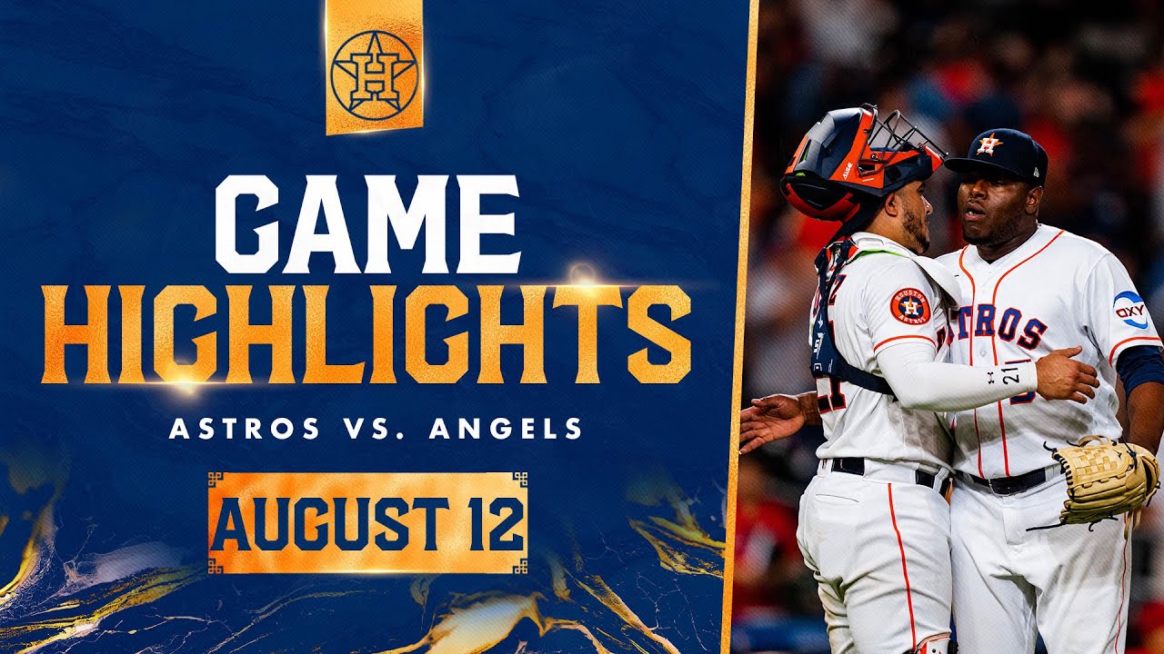 Astros slug 5 HRs, crush Angels 12-4