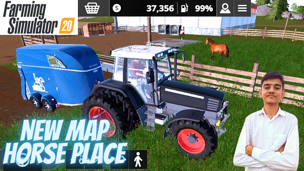New Map Horse Place 🤠 in Fs 20 | New Map Horse Timelapse | 