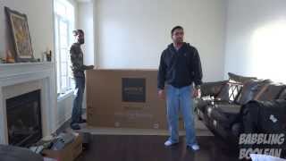 Sony KDL70R550A 70" 1080 3D LED Smart TV Unboxing