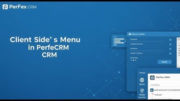 How to Add a Custom Menu on Client Side in Perfex CRM #PerfexCRM #PerfexCRMClientSideMenu