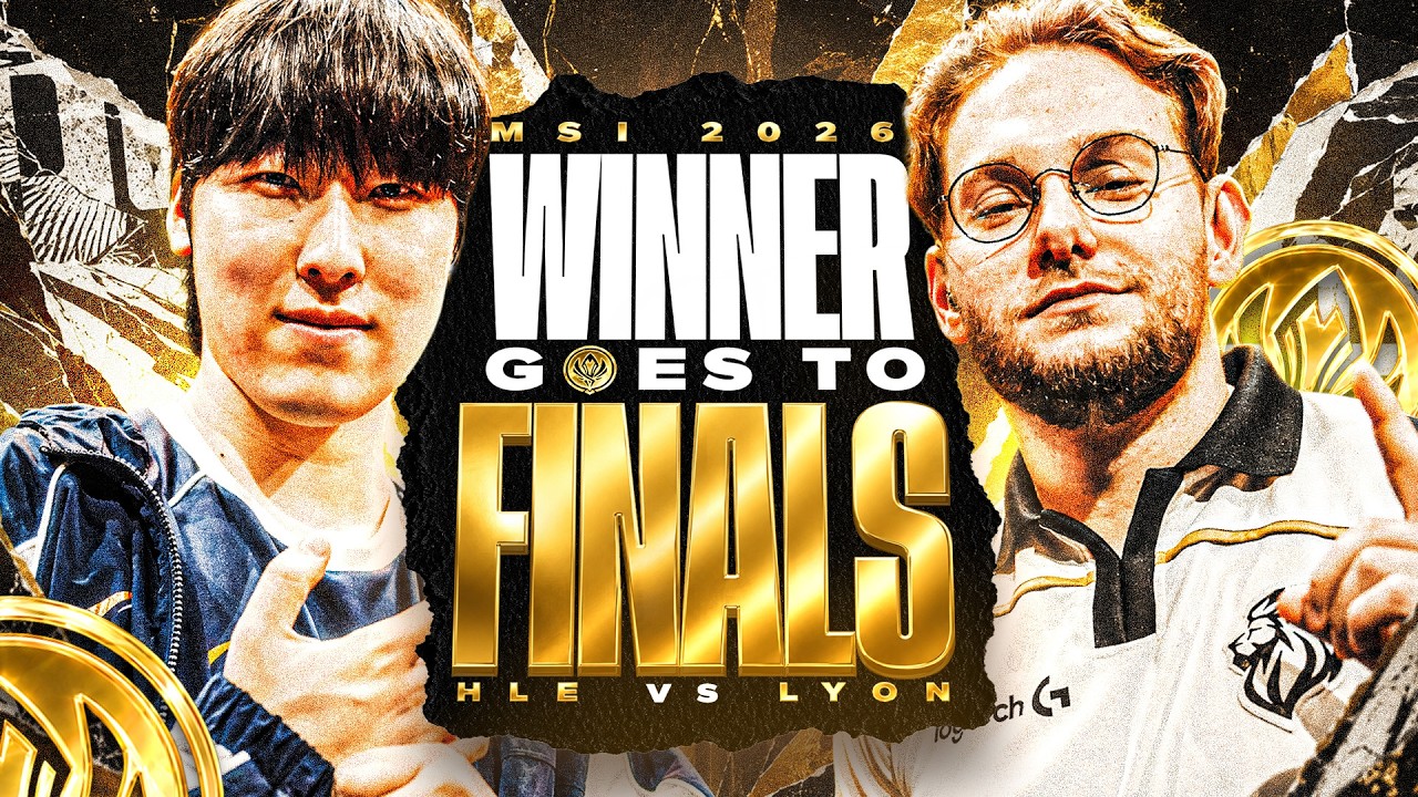 THE BEST OF THE LCS VS THE BEST OF THE LCK - WINNER GOES TO THE MSI FINALS 2026 - LYON VS HLE