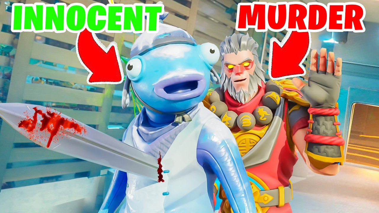 MURDER MYSTERY Ve Fortnite!!