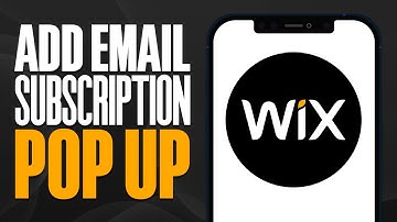 How To Add Email Subscription Pop Up To Your WIX Website (2025)