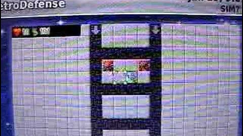 RetroDefense on Sidekick LX