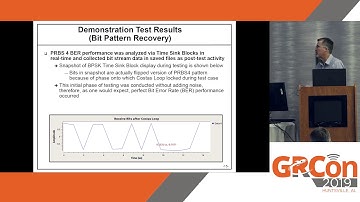 GRCon19 - Demonstration of GNU Radio Compatibility with a NASA Space... by David Miller