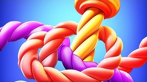 Tangle rope 3d part _9  brain puzzles game hard level-9 video2025