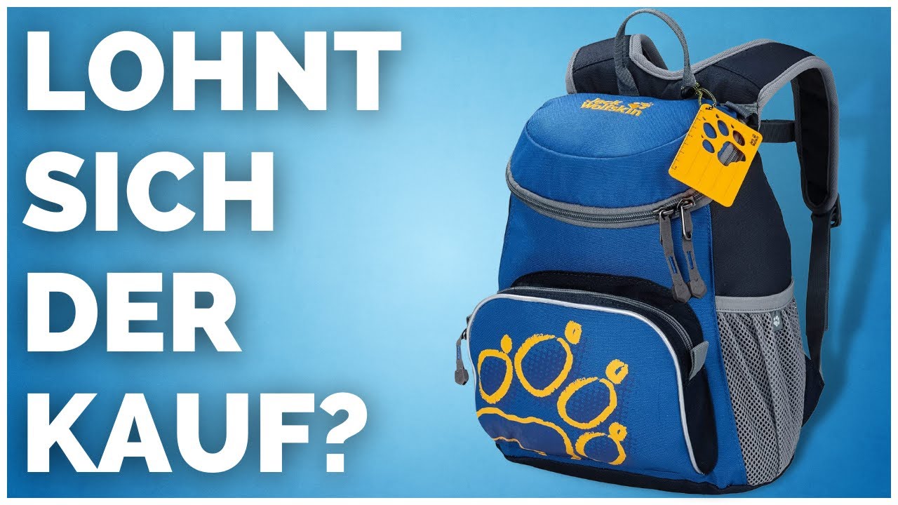 Jack Wolfskin Little Joe ► Kinderrucksack im Test ► [KURZ & KOMPAKT] zusammengefasst