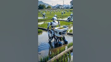 Robotic agriculture: No More human agricultural workers. #robot #ai #technology #viral #agriculture