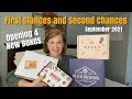 First Glances and Second Chances | September 2021 | Opening 4 New Subscription Boxes