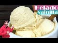 Helado de vainilla 3 ingredientes y sin máquina heladera