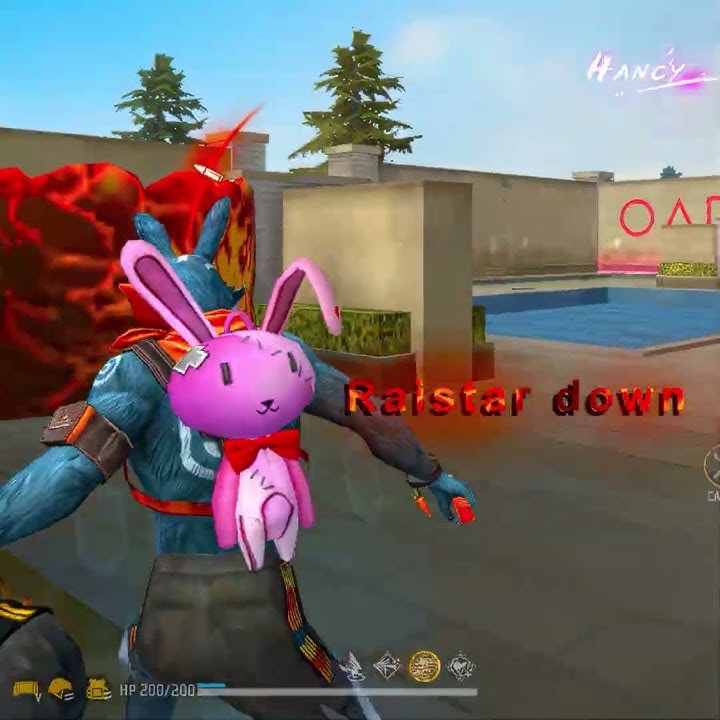 LEGEND RAISTAR MEETS HANCY😍💖#shorts #freefire #hancyff