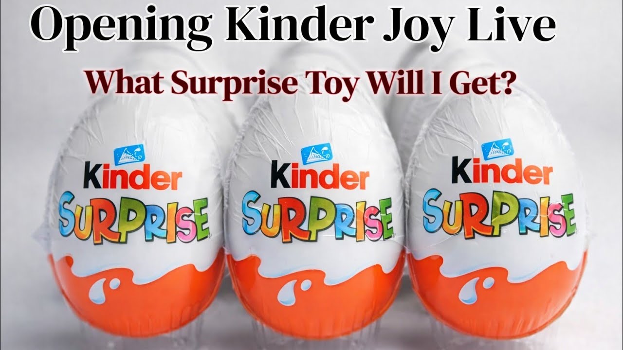 Opening Joy Eggs | Kinder Joy | Cute Surprise Toy Reveal 😍.