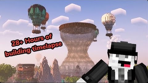 28 Hours of building a hungergames map (Timelapse)