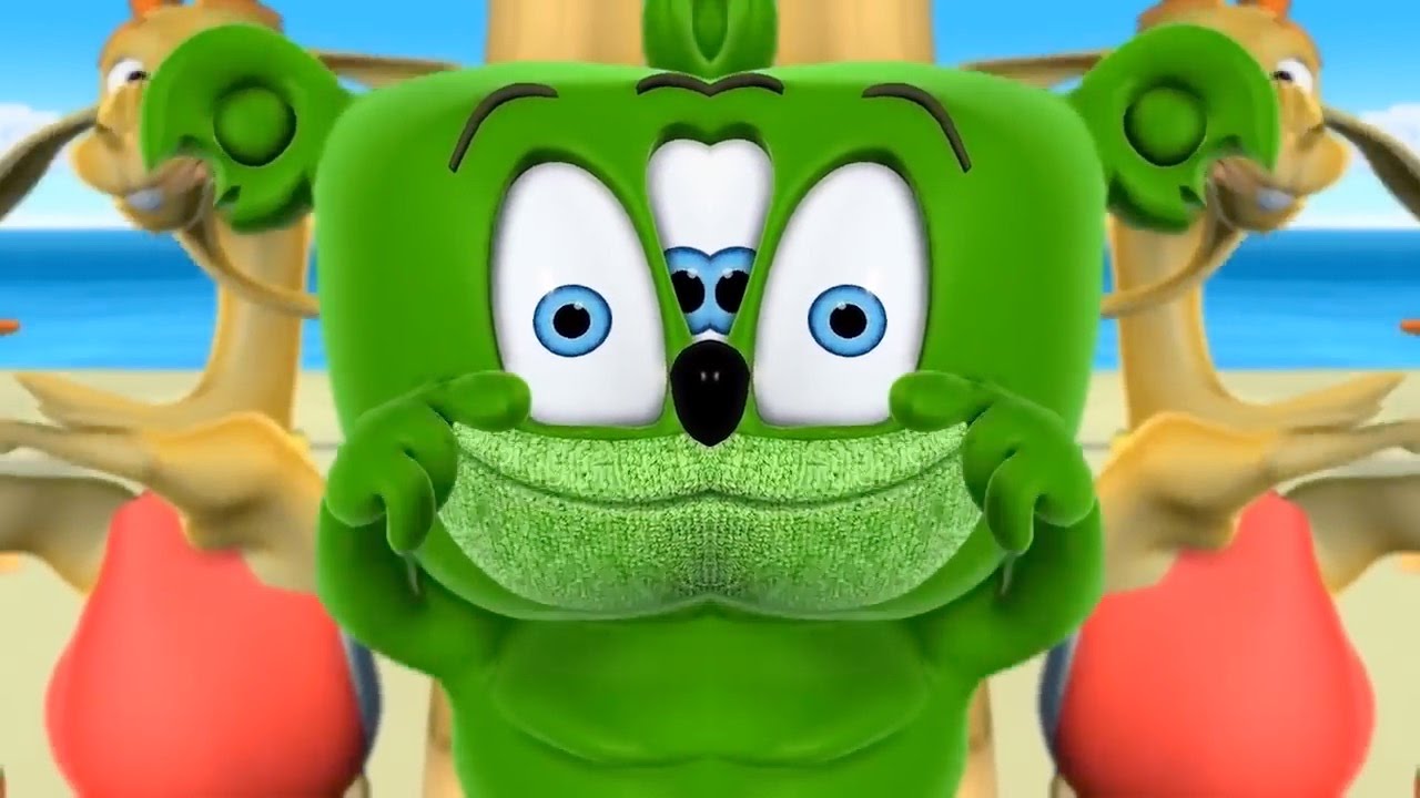 Gummibär MIRROR Wiggle Wiggle Freaky Gummy Bear Song YouTube