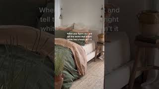 The color of bed sheets tells your personality. what's your color | #SonoroKate #shorts