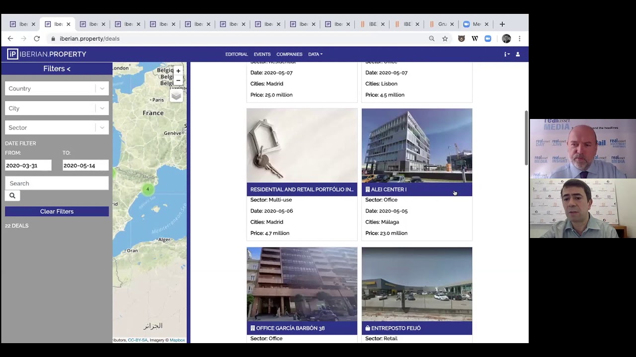 Iberian Market Update, May 2020: ‘Over 100 deals so far in the Iberian market’