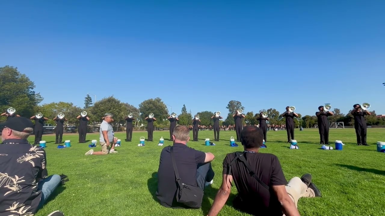 Blue Devils B Brass Warm-ups @ DCI West Stanford 2025