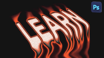 Learn Melting Text Effect in 3 Minutes | Quick & Easy Photoshop Tutorial | Adobe Photoshop