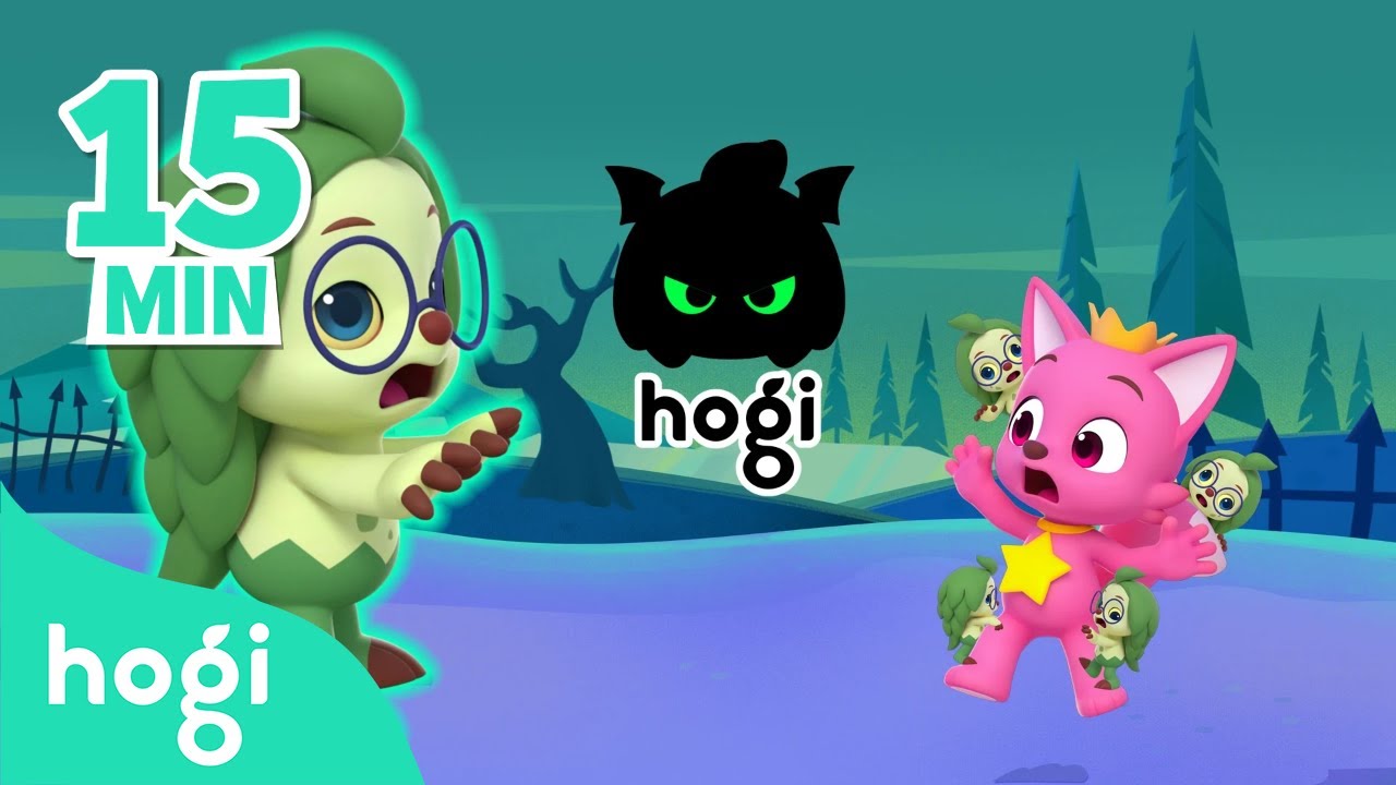 👻 Spooky Hogi's Jingle Play｜15 min｜Compilation｜Hogi Halloween｜Hogi Hogi｜Hogi Jingle｜Hogi Pinkfong