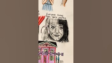 I drew the song “Dollhouse” 🏡