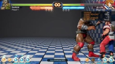 Darun Ridiculous 3 Bar Damage.  Fighting EX Layer Beta