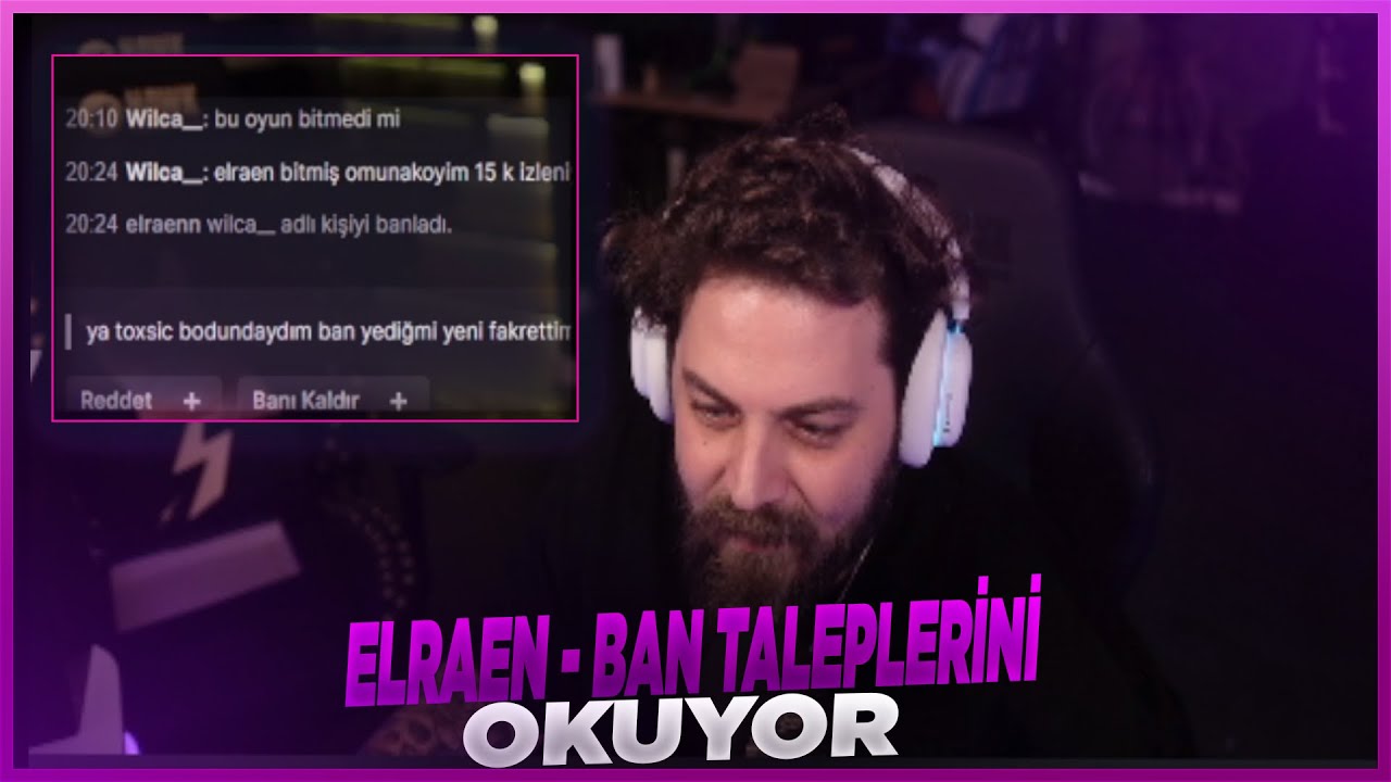ELRAENN İZLEYİCİSİNE BANI KENDİ ATTIGINI FARK EDİYOR - YouTube