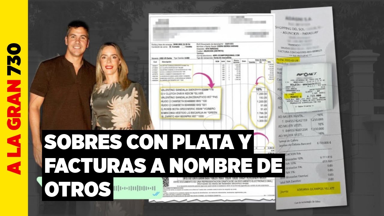 Facturas por pagos con “sobres” se elaboraban a nombre de otros