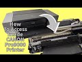 How To Remove Printer Top Cover for Maintenance or Repair Canon Pro9000 Pro9500
