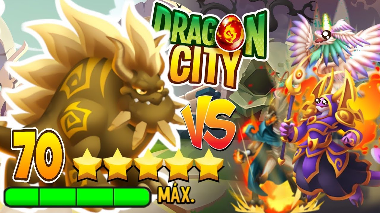 DRAGON TIERRA NIVEL 70 VS HEROICOS!!!