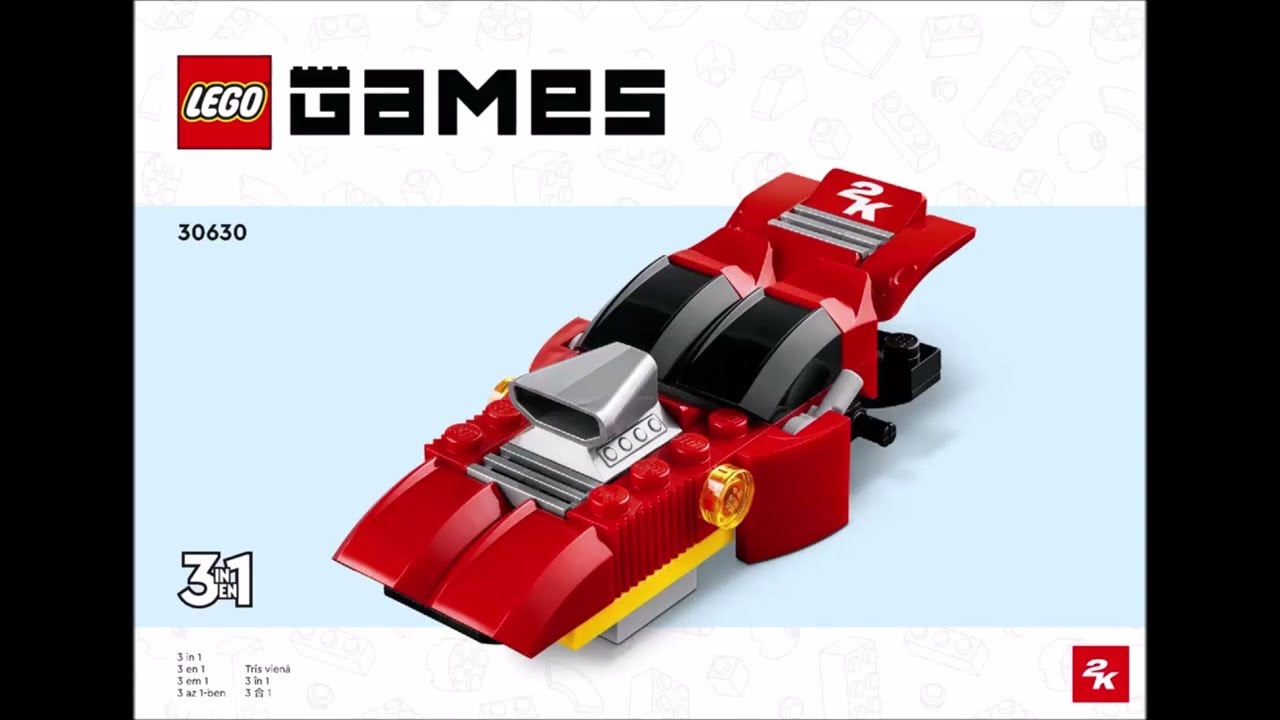 LEGO Instructions | Lego Games | 30630 | Aquadirt Racer