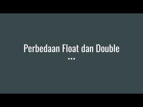 Perbedaan Float dan Double