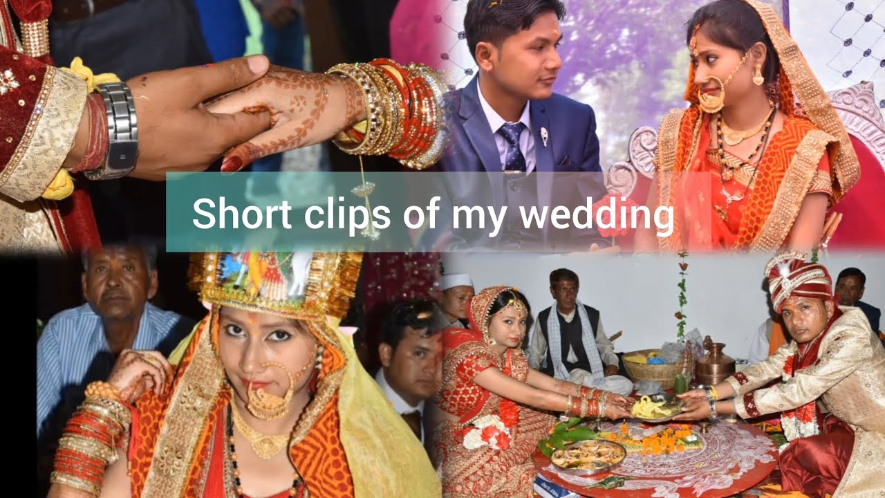 Short clips of my wedding 💍 #myweddingalbum #12april #2018 #memories 