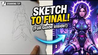 How to draw female body for beginners / Dynamic Kneeling Pose Tutorial #heavenofartstudio How to draw female body for beginners / Dynamic Kneeling Pose Tutorial #heavenofartstudio