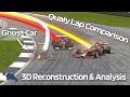 Verstappen and hamilton 3d crash animation  formula 1 british grand prix 2021