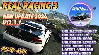 Real Racing 3 Mod Apk 12.3.1 Unlimited Money Free Shopping TERBARU 2024 screenshot 1