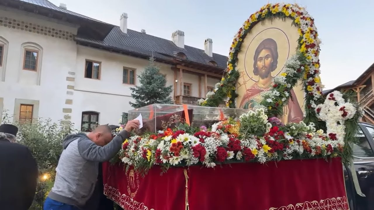 Întâmpinarea moaștelor Sf. M. Mc. Ioan cel Nou de la Suceava