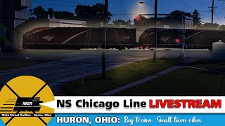 Huron, Ohio, USA | LIVE Train Camera