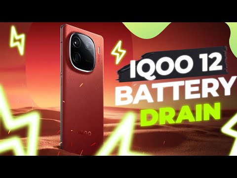 IQOO 12 5G Full Battery Drain Testing
