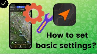 How to set basic settings on GPS Tracks? screenshot 1