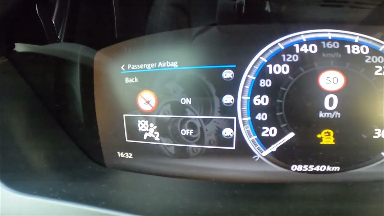 How to Enable or Disable Passenger Airbag in Jaguar FPace ( 2015 now
