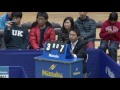 【世界卓球2017日本代表選考会】男子・決勝　松平健太 - 大島祐哉 　第１ゲーム