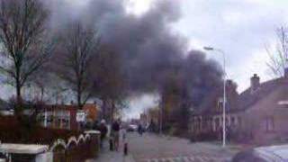 Brand in Carnavalswagensloods Heikant
