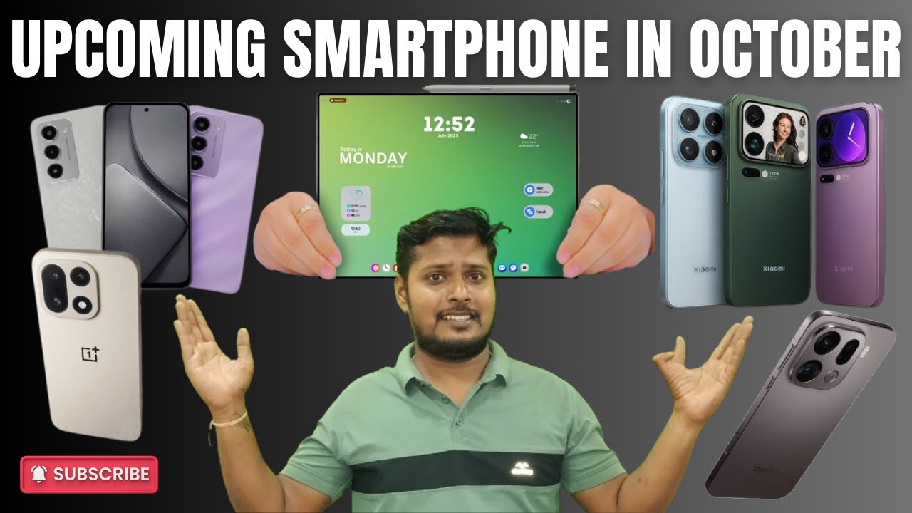 Upcoming Smartphone In October, Samsung Z TriFold, Oppo Find X9, Vivo X300, OnePlus 15, Xiaomi 15