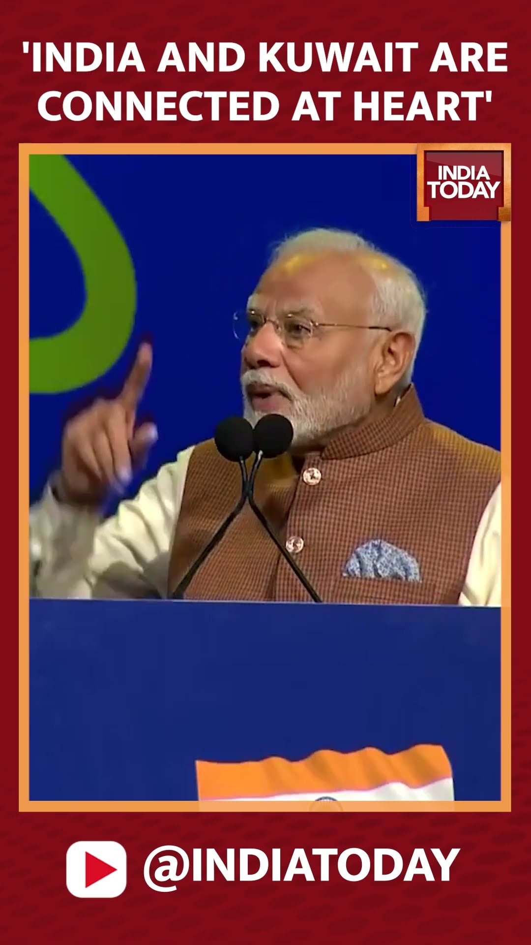 PM Modi Addresses At 'Hala Modi' Event In Kuwait, Says Kuwait And India Are Connected At Heart