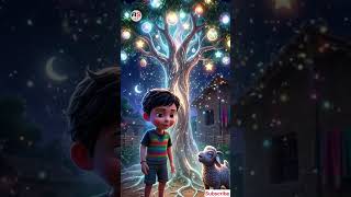 💫 “जब बीज बना जादुई पेड़ 😍 | Chintu Magic Seed Story (3D Cartoon)”