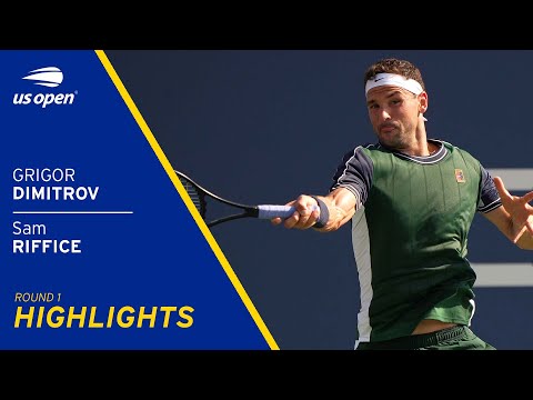 Grigor Dimitrov vs. Sam Riffice Highlights | 2021 US Open Round 1