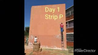 Bricktile application with Bricktile Magic Wall Makeover